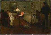 Edgar Degas Interior oil painting on canvas